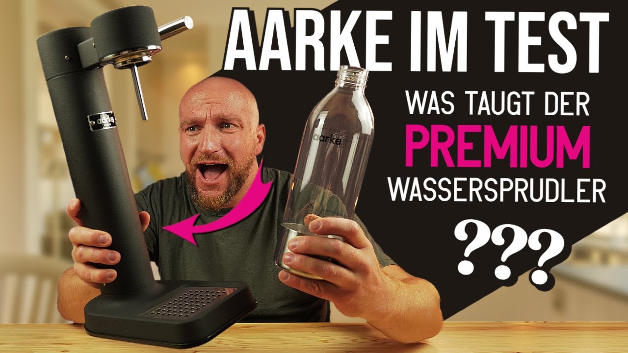 Aarke Carbonator 3 Test ► Was taugt der Premium Wassersprudler aus Schweden?