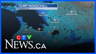 Bundle up for a dip in temperatures and return of more snow