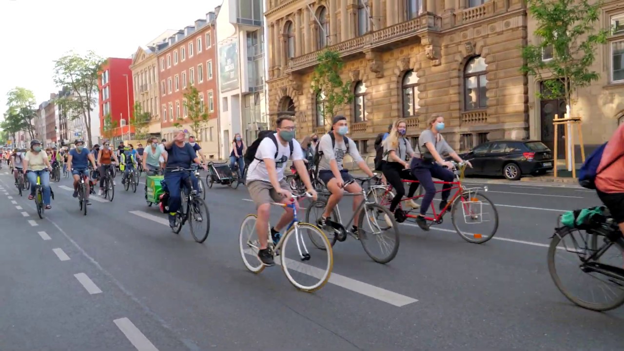 Fridays For Future Fahrraddemo Von 29 Mai 2020 In Aachen YouTube
