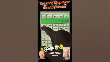 Revendo Simplificar com Expoentes na Super #Calculadora #Python #matematica #programacao  #anosatrás