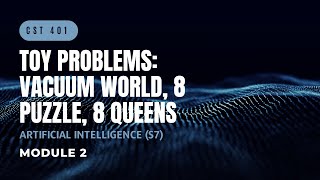 Vacuum World, 8 Puzzle, 8 Queens Problem | CST401 | AI MODULE 2 | KTU | Anna Thomas | SJCET