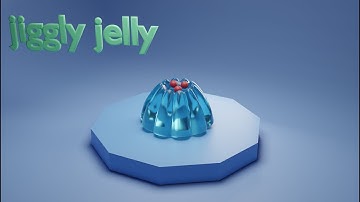 Beginner Tutorial Modeling Jiggly Jelly and Cherry in the Blender | Absolute Beginners tutorial