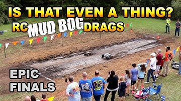 RC Drag racing - Mud Bog - Epic finals too close to call
