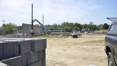 Time lapse video of a tear down and rebuild of fraco scaffold