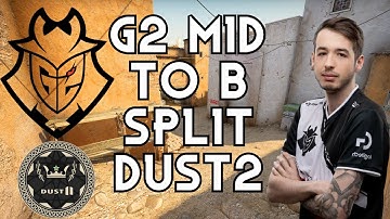 G2 Dust2 Mid to B Split (CS:GO Strategy Breakdown)