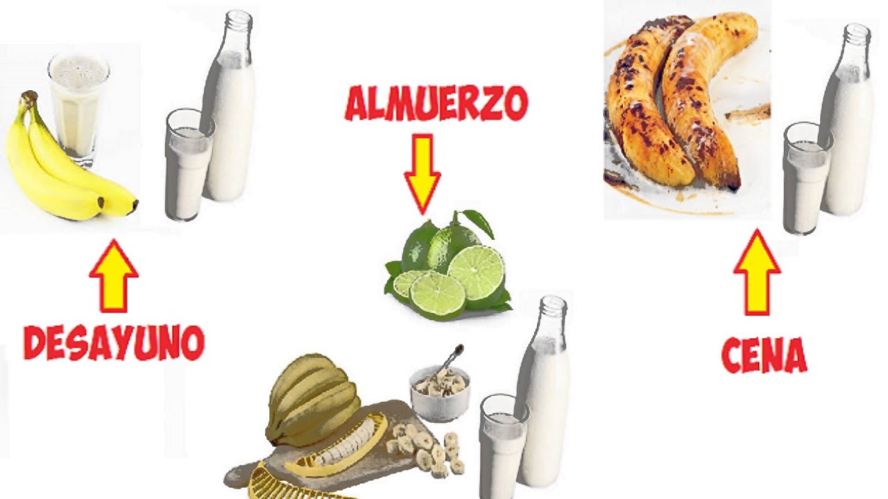 En platano dieta ayunas del