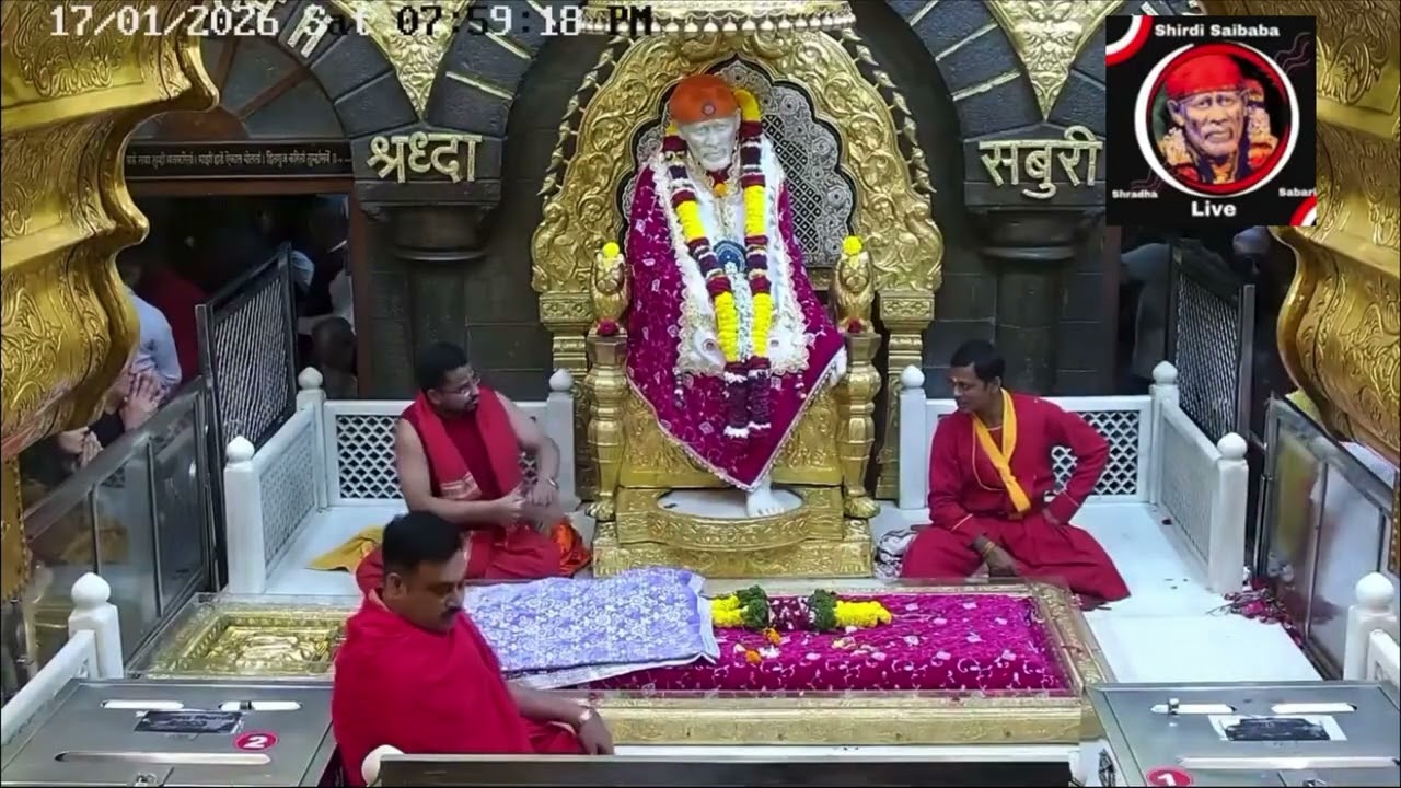 Aajke Shirdi Saibaba evening darshan 
