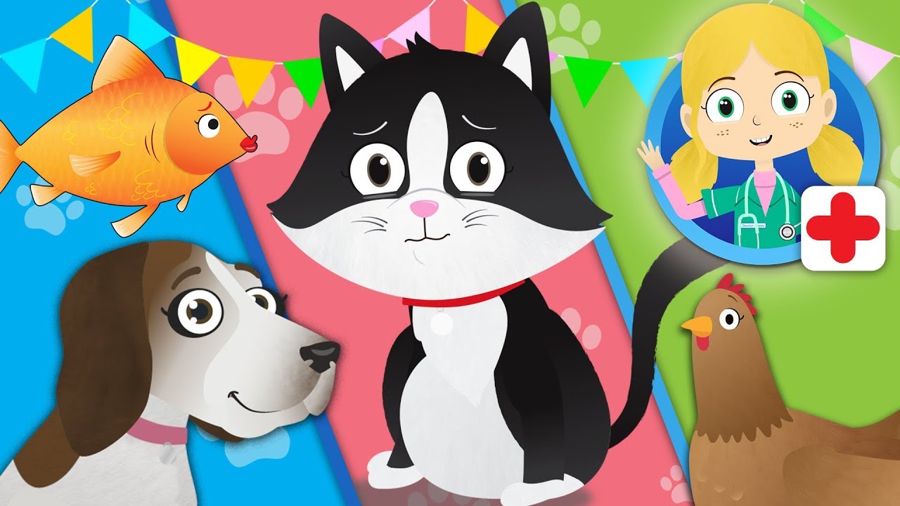 ⁣Animals for Kids with Dr Poppy's Pet Rescue | Cartoons For Children