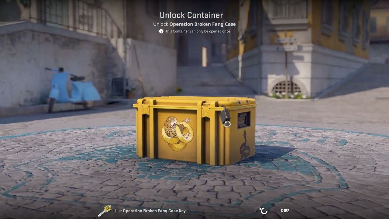 Opening a CS2 case until a Gold appears.... DAY 235