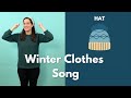 Put on my hat  winter clothes song for kids  winter movement song