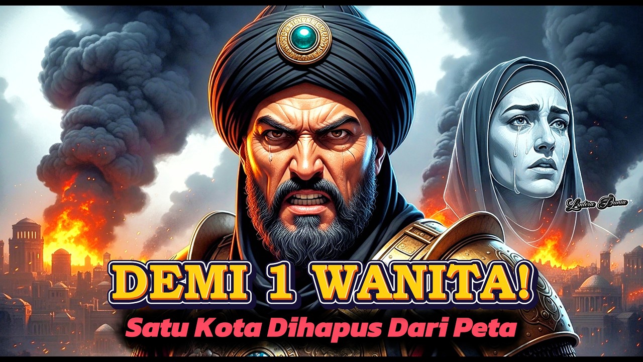 HANYA KARENA 1 WANITA! | AL-MU'TASHIM RATAKAN KOTA TERKUAT BIZANTIUM MENJADI DEBU!