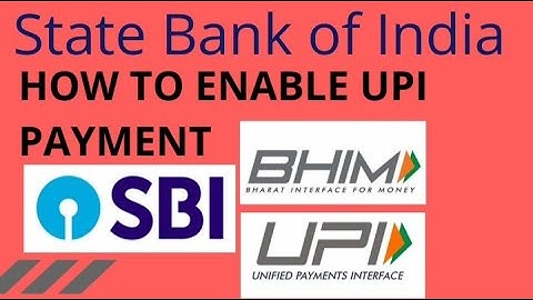 How To Enable/Disable UPI Service in SBI in Just One Minute