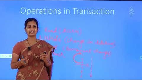 Unit 5: L-1 introduction to Transaction Processing