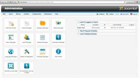 Joomla 2.5 How to login to Joomla Administrator Area