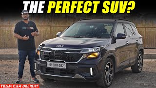Best SUV in India under ₹ 25 lakh? - Kia Seltos 2024 | Diesel AT Drive Review