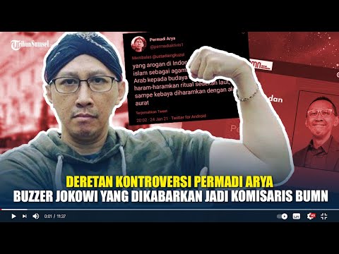 Deretan Kontroversi Permadi Arya, Buzzer Jokowi yang Dikabarkan Jadi Komisaris BUMN