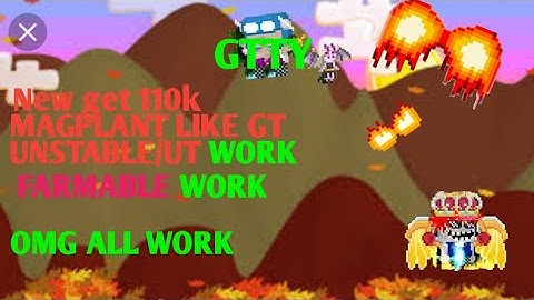 NEW GROWTOPIA PRIVATE SERVER(NEW GET 20K CPP GTOS) LIKE GT REAL
