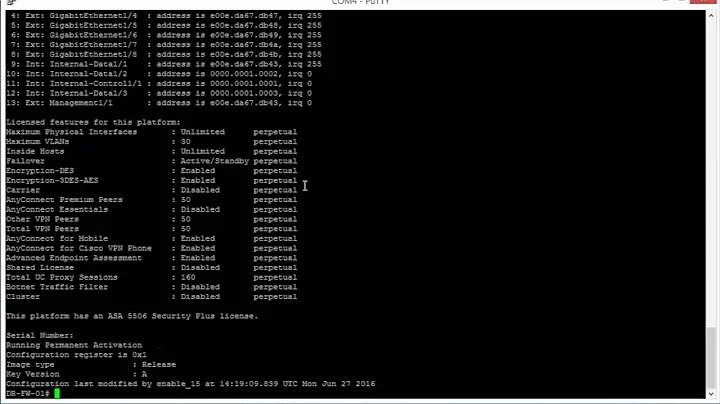 Cobaltix - Basic Setup Cisco 5506 (Greg Carleton)