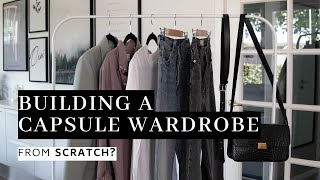 If I were building my capsule wardrobe FROM SCRATCH... here's what I'd do 👀