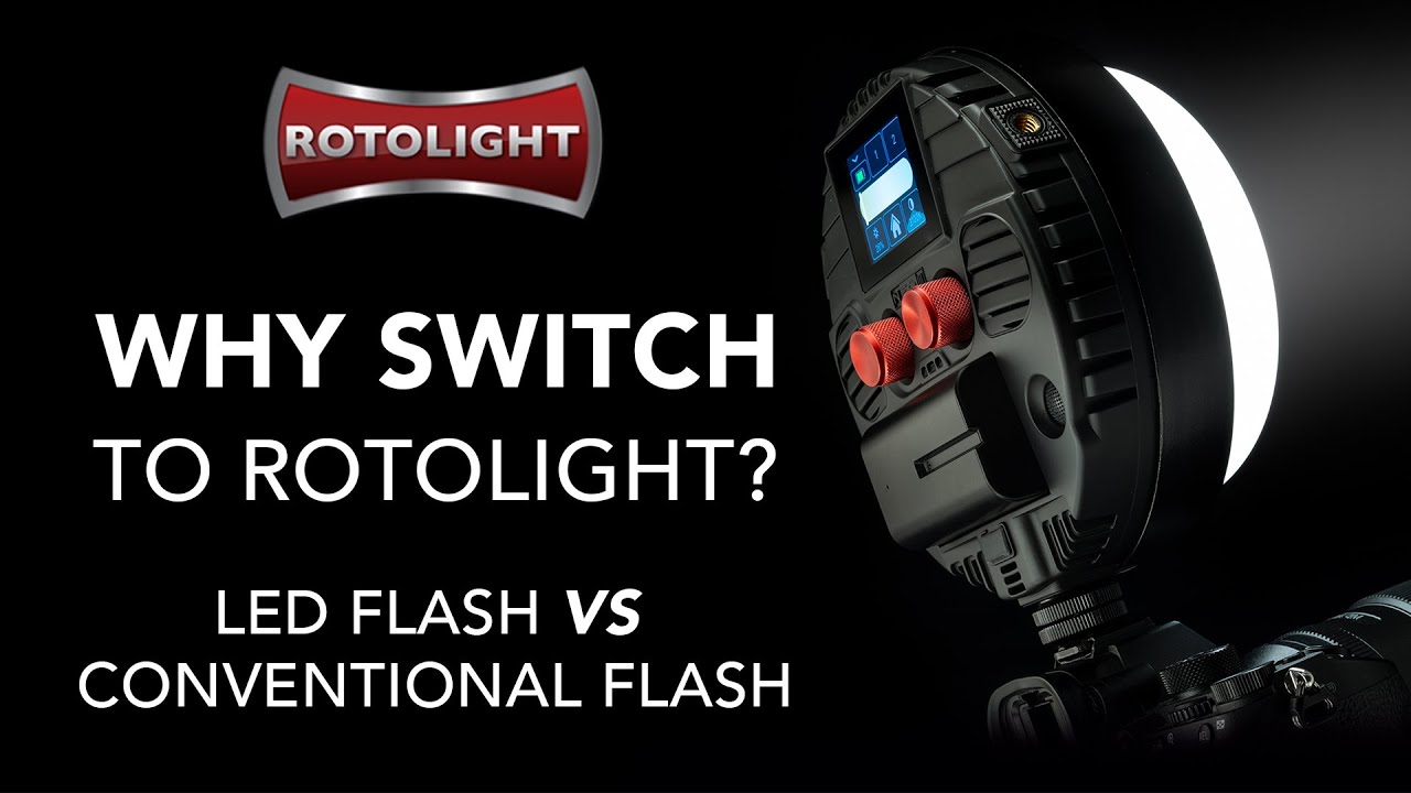 Flash or LED light? 