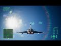 Rafale vs f22     ace combat 7