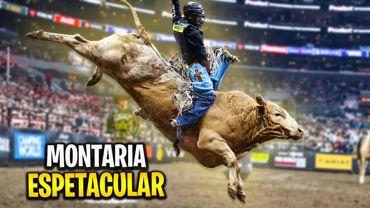 Cássio Dias tirou a INVENCIBILIDADE do touro MAN HATER na PBR