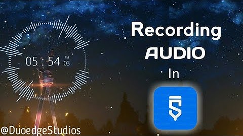 Audio Recording in sketchware | full demo + project insight