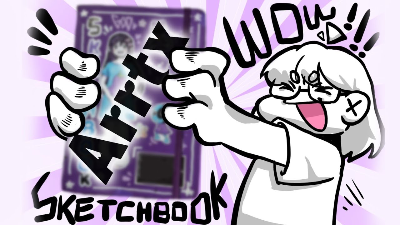 CUSTOMIZANDO UM NOVO SKETCHBOOK JUNTO COM A ARRTX!!!