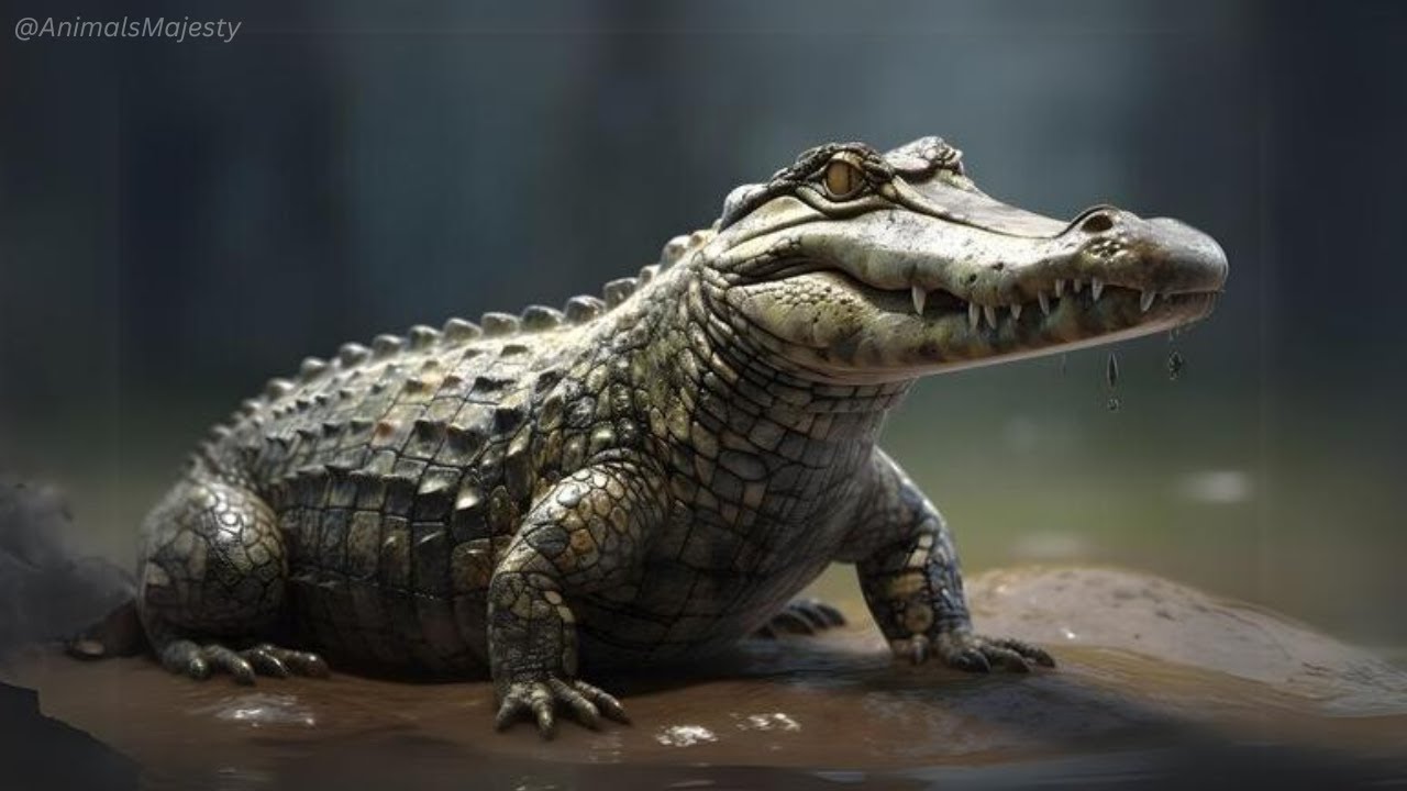 The Hidden Predator of West African Dwarf Crocodile | Animals Majesty ...