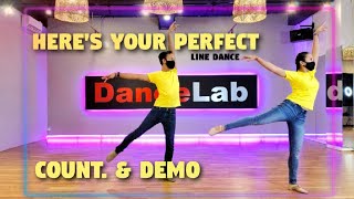 Here's your perfect Line Dance || Count. & Demo