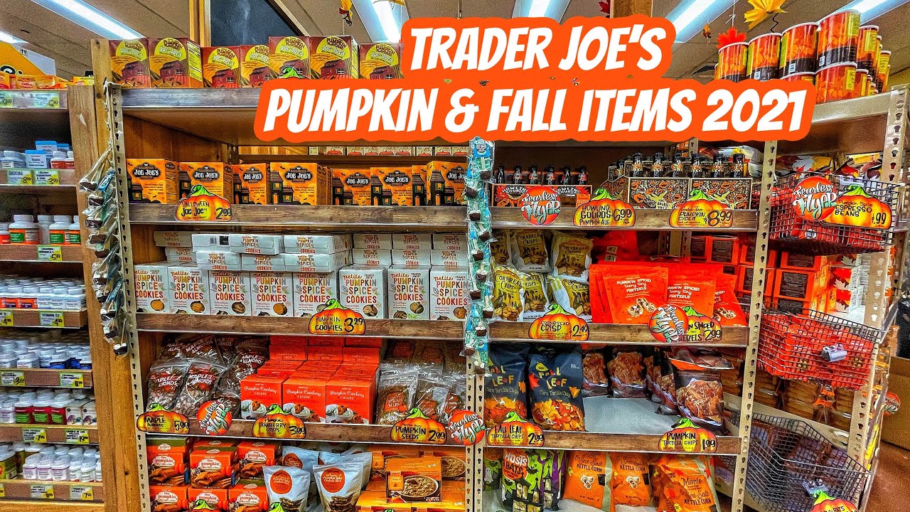 Trader Joe's NEW Pumpkin & Fall items 2021