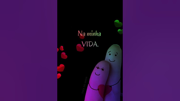Chegou o momento de te falar...