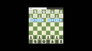 Insane✨Chess Opening . In Sicilian Defence . For Black . #chess