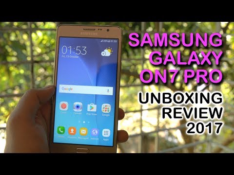 Samsung Galaxy On7 Pro 2017 Unboxing Review