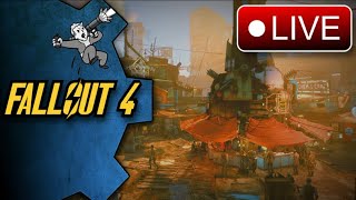 PLAYING FALLOUT 4 LIVE- Fallout lets play part 4