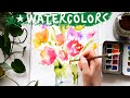 Easy Watercolor Painting Idea [How to Paint Tulips]
