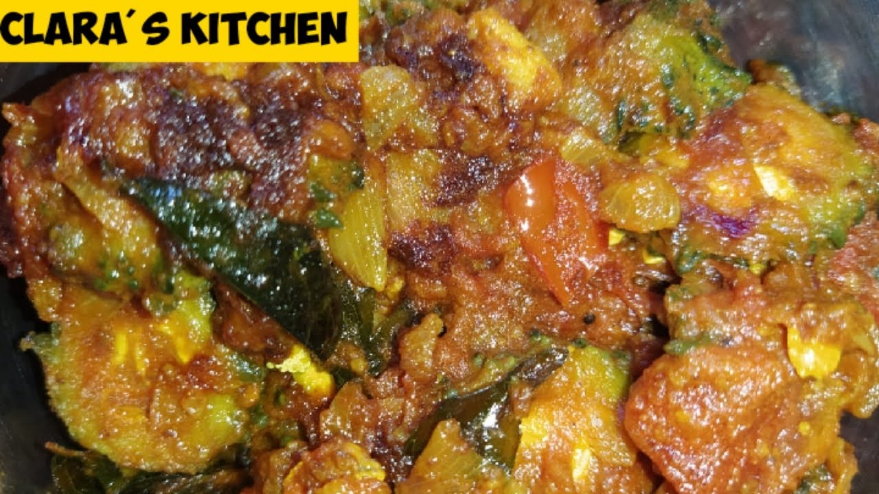 பாகற்காய் பொரியல் | pagarkai poriyal recipe in tamil | bitter gourd fry | pavakkai varuval | clara