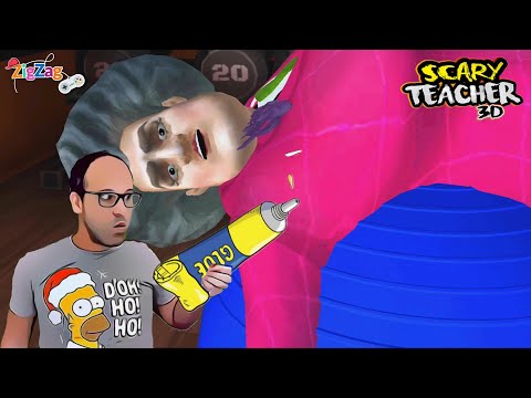 Scary Teacher #39, O Lançameto do Machado da Professora Malvada, Português