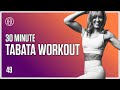 30 MIN TABATA  + Glute Finisher / HR12WEEK EXPRESS : Day 49