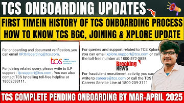 How To Know Our TCS Onboarding Joining Month & DOJ | BGC Process | Xplore ILP Training Status Update