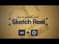How To Create Pencil Sketch Reel in After Effects
