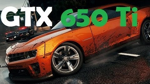 Need for Speed: Most Wanted 2012 - GTX 650 Ti Max Settings [FullHD]