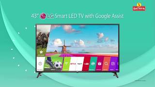 Lg Smart Led Tv With Google Assistant 43 Inch At Sathya Electronics