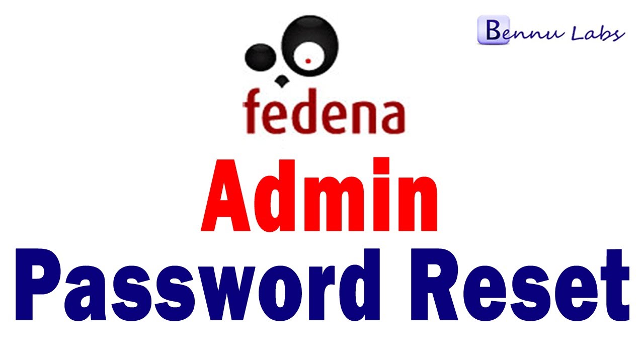 Fedena admin password reset