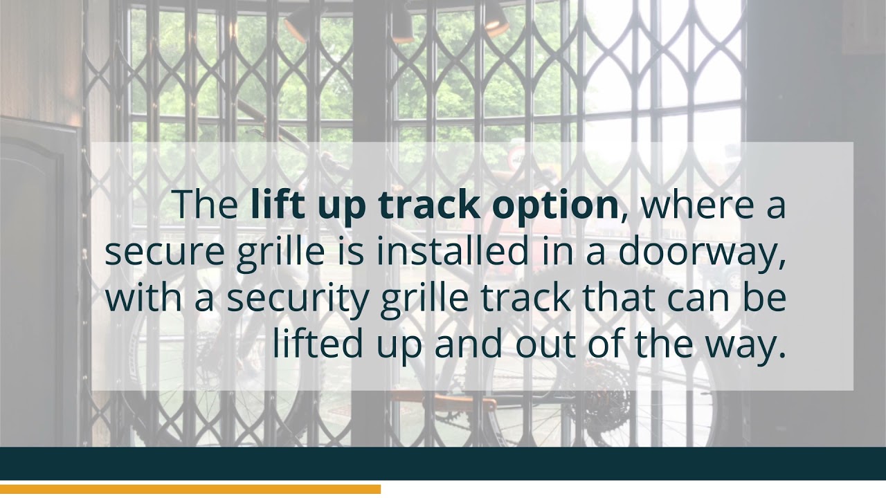 Security grille safety