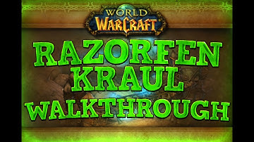 Razorfen Kraul Classic Dungeon Walkthrough | World of Warcraft retail