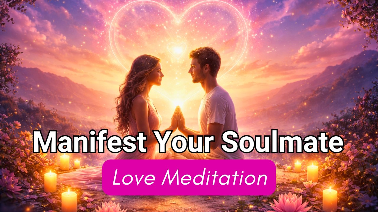 Attract Your Soulmate Guided Meditation ꕥ Manifest a Loving Relationship