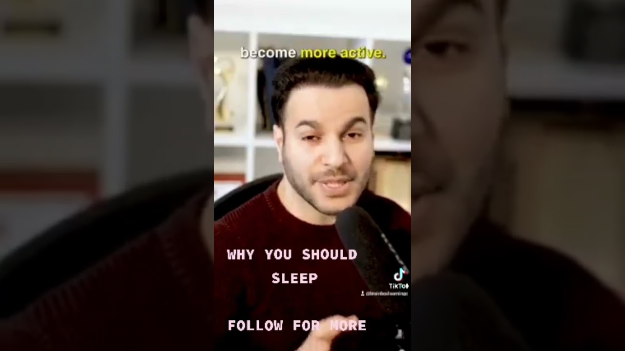 WHY YOU SHOULD SLEEP| 