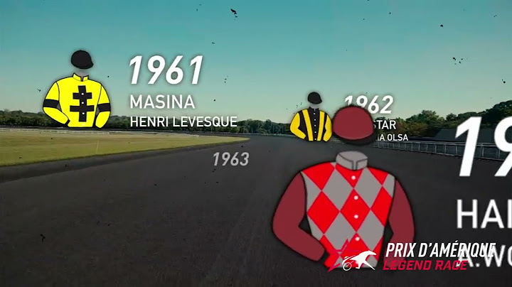 LES LEGENDES DU PRIX D'AMERIQUE