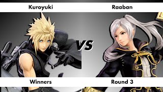 Smash @ Respawn #111 Winners Bracket - Kuroyuki (Cloud) vs. Raaban (Robin)